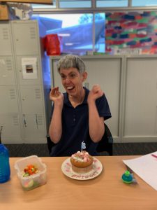 Celebrating Bridget’s birthday